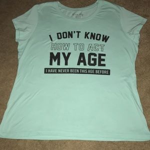 Teal short sleeved t-shirt size xxxl (21)